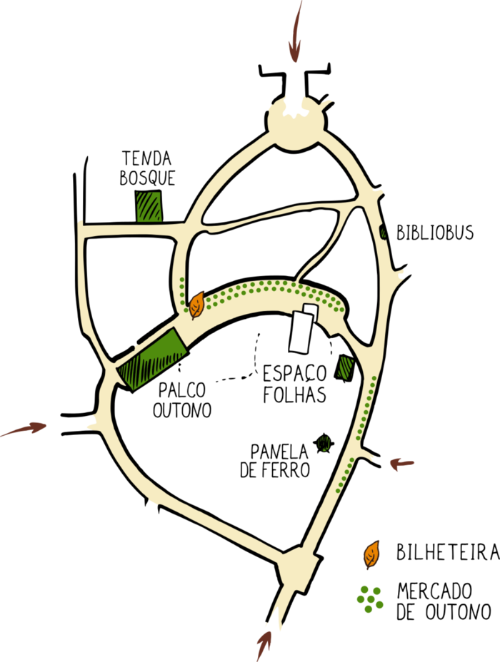 Mapa do Parque Aquilino Ribeiro