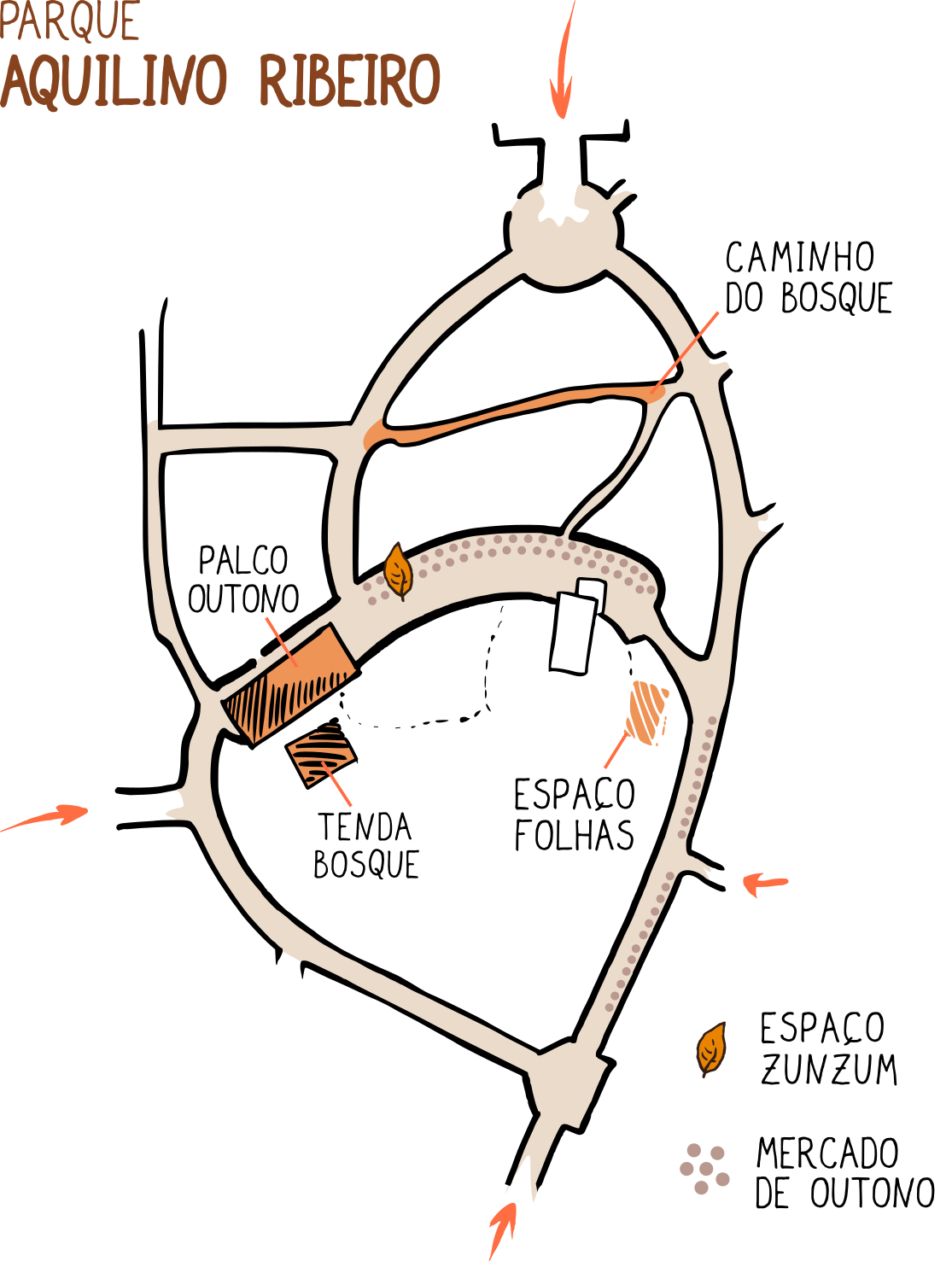 Mapa do Parque